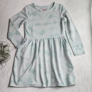 Cat & Jack Light Green Tie-Dye Dress